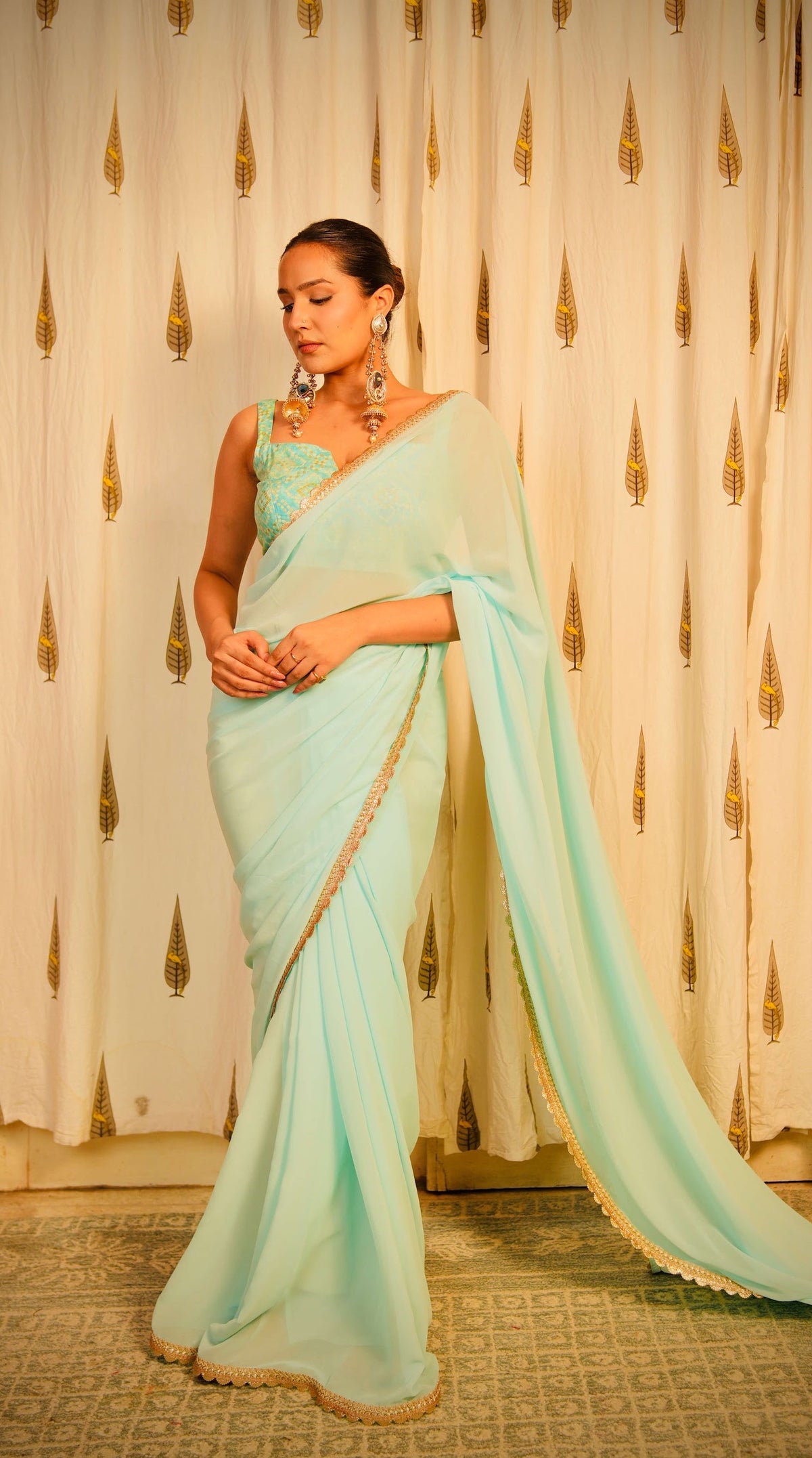 Firoza Georgette saree