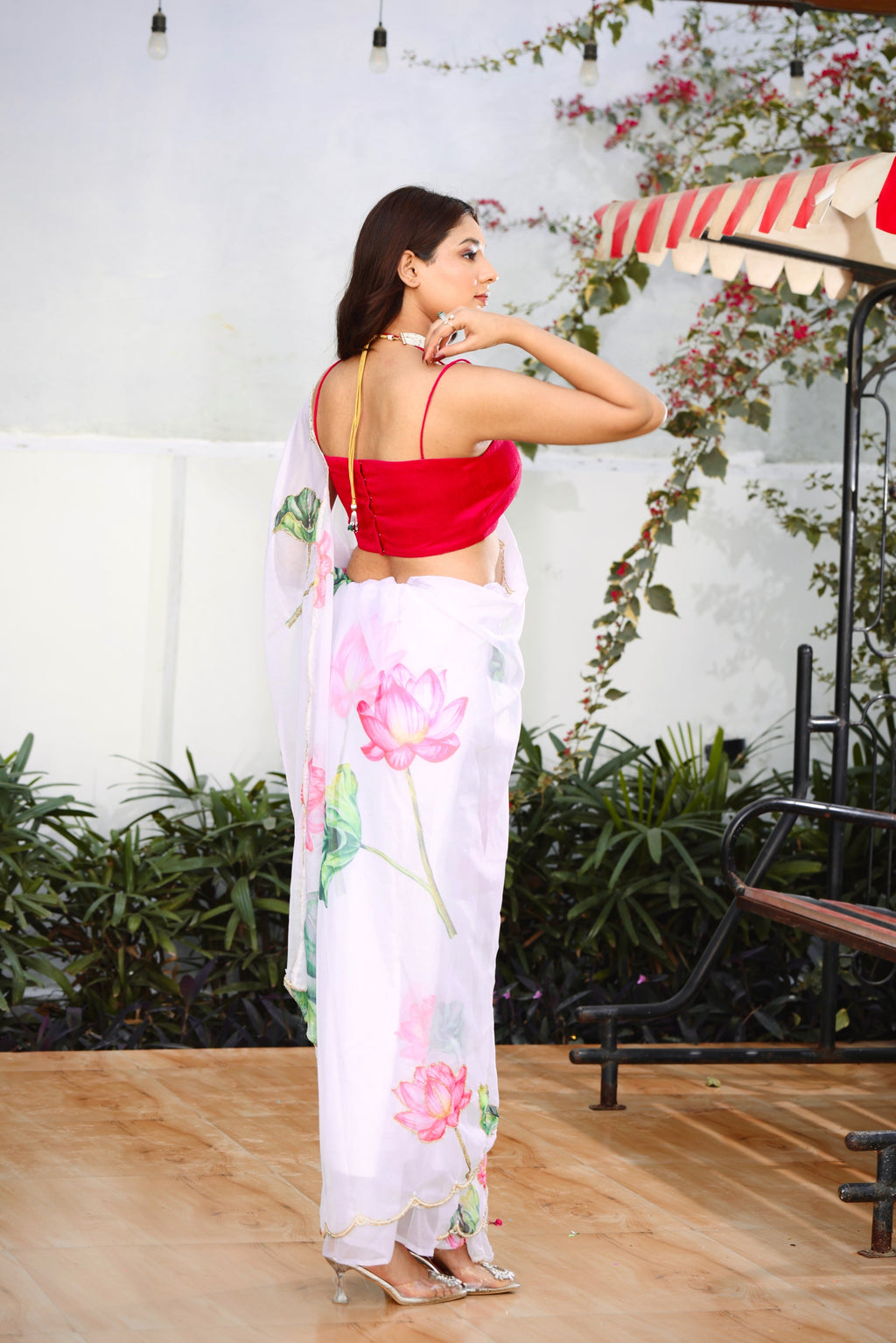 Lotus Reverie Saree