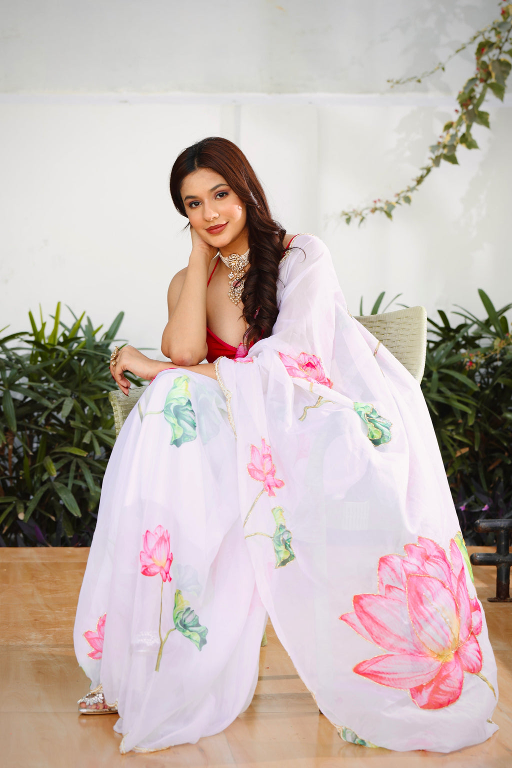 Lotus Reverie Saree